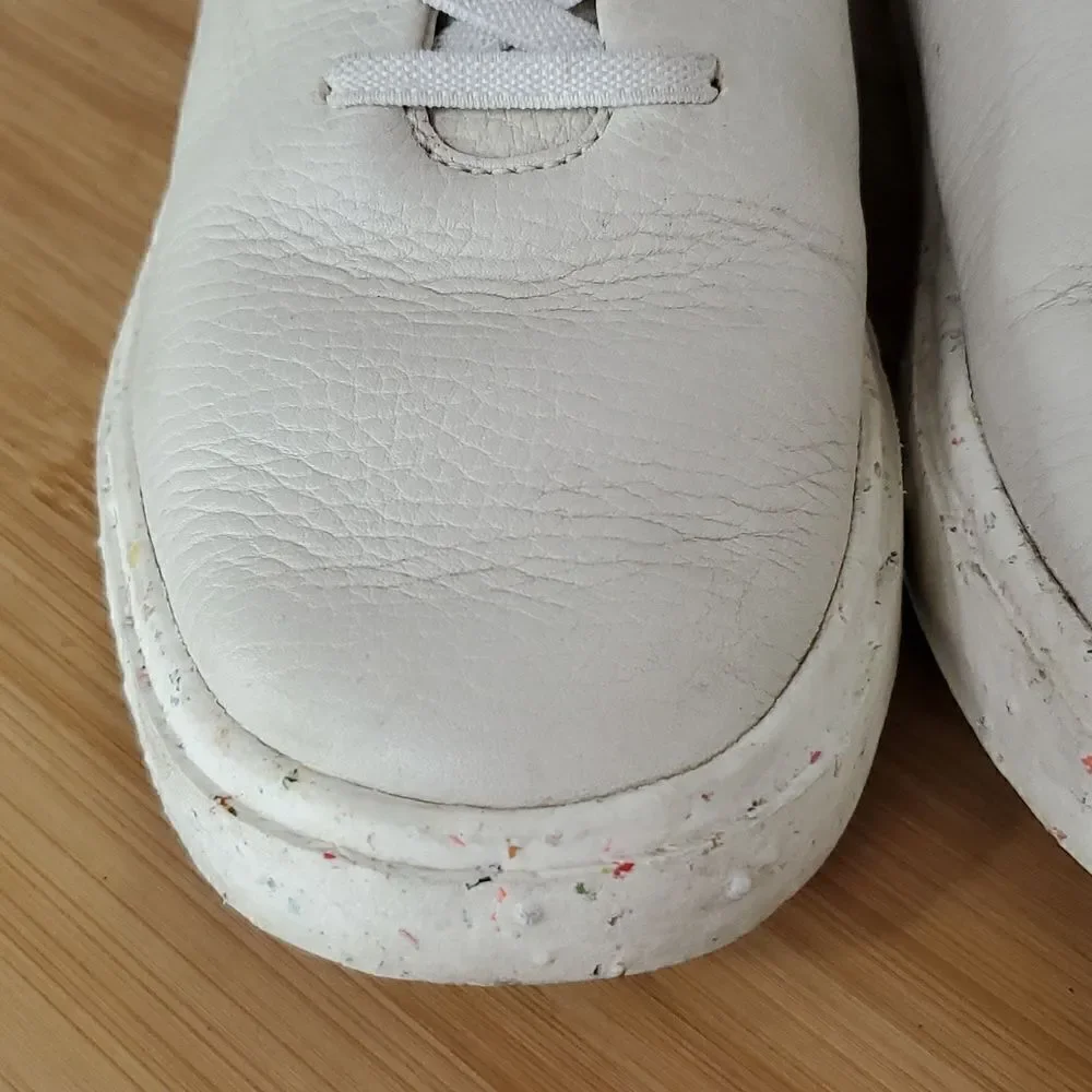 rag & bone RB1 Revival Textured Leather Sneakers Women's Size 36 US 6
